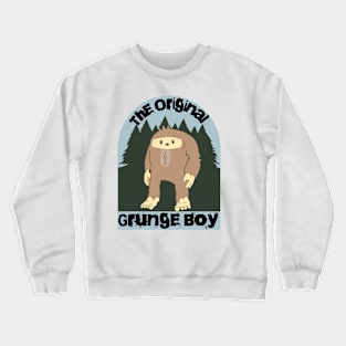 Kawaii Bigfoot - The Original Grunge Boy Crewneck Sweatshirt